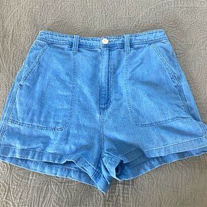 MADEWELL Denim Camp Shorts
